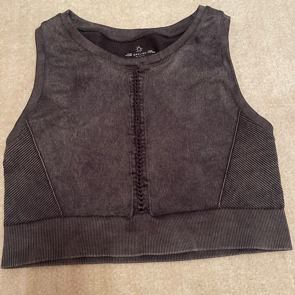 Aerie high neck sports bra- never worn